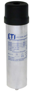 Kondensator LPC 4 kVAr 400V 50Hz 004656704