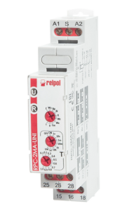 Przekaźnik czasowy 2P 1sek-10dni 12-240V AC/DC 50/60 Hz wielofunkcyjny RPC-2MA-UNI 863183