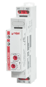 Przekaźnik czasowy 1P 1sek-10dni 230V AC 50/60 Hz załączenie na nastawiony czas RPC-1WU-A230 863211