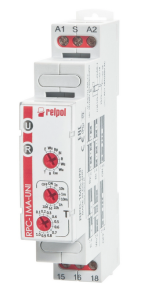 Przekaźnik czasowy 1P 1sek-10dni 12-240V AC/DC 50/60 Hz wielofunkcyjny RPC-1MA-UNI 863181