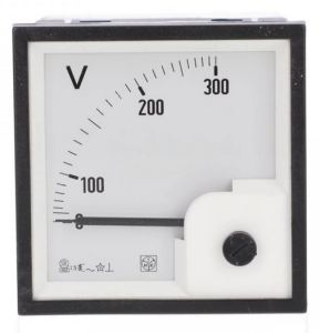 Woltomierz AC 72X72 pomiar bezp. 300V RQ72E AN25DDC300