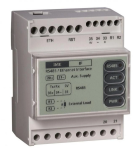 Interfejs RS485-ETHERNET + rejestr danych A80-270VAC IF IF4E011