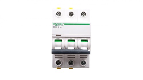 Wyłącznik nadprądowy 3P C 1A 6kA AC iC60N-C1-3 A9F04301