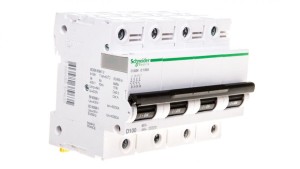 Wyłącznik nadprądowy 4P D 100A 10kA AC C120N Acti9 A9N18392