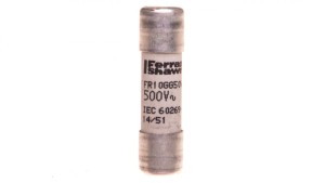 Wkładka bezpiecznikowa cylindryczna 10x38mm 6A gG 500V DF2CN06