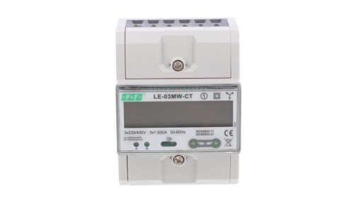 Trójfazowy licznik energii elektrycznej LE-03MW-CT