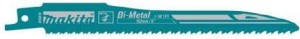 MAKITA BRZESZCZOT DO PIŁ SZABLASTYCH BIM 150x1,5mm  /5szt. MET. KOL., MAT. IZOL., STAL