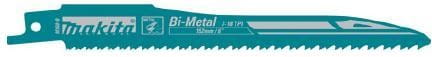 MAKITA BRZESZCZOT DO PIŁ SZABLASTYCH BIM 150x1,5mm  /5szt. MET. KOL., MAT. IZOL., STAL