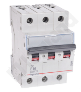 Wyłącznik nadprądowy 3P B 16A 6kA AC S303 TX3 403402
