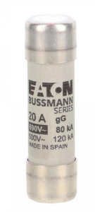 Wkładka bezpiecznikowa cylindryczna 14x51mm 20A gL/gG 690V C14G20