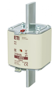 Wkładka bezpiecznikowa NH3 455A gTr 400V 315kVA 004115407