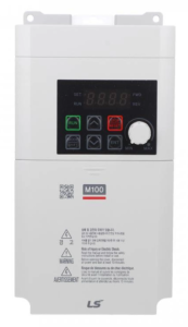 Przemiennik częstotliwości LS Electric M100, 1-fazowy, moc 2,2kW, komunikacja Modbus 66430012 LV0022M100-1EOFNA