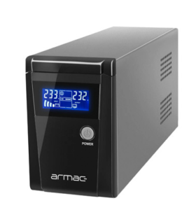 UPS Line-interactive 480W/850VA ARMAC OFFICE 850E LCD 2x230V metalowa obudowa O/850E/LCD