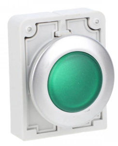 Główka lampki sygnalizacyjnej 30mm płaska zielona M30C-FL-G 183283
