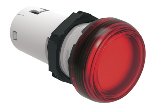 Lampka sygnalizacyjna LED jednoczęściowa czerwona 48VAC/DC LPMLD4