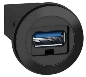 Gniazdo USB 3.0 typ A-A pulpitowe 22mm XB5PUSB3