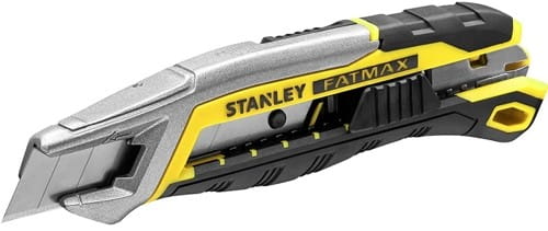 STANLEY NOŻYK 18mm Z SYSTEMEM ŁAMANIA OSTRZA SUWAK