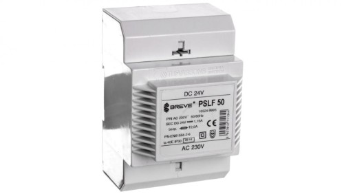 Zasilacz transformatorowy PSLF 50 230VAC/24VDC 28W 1,1A /z filtrem/ 18524-9995
