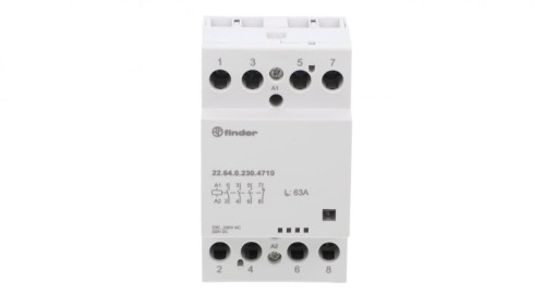 Stycznik modułowy 3Z 1R 63A 230 AC/DC wskaźnik zadziałania 22.64.0.230.4710