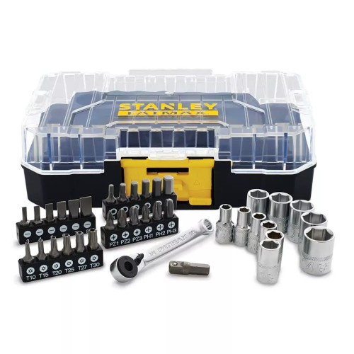 STANLEY ZESTAW KLUCZY  37szt.  1/4" MODUŁ PRO-STACK S