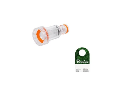 PRZYŁĄCZE NA KRAN GW 3/4" Z FILTREM /WHITE LINE