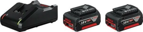 BOSCH AKUMULATOR 18V  4,0Ah 2szt. +ŁADOWARKA GAL 18V-40