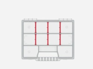 KISTENBERG ORGANIZER NARZĘDZIOWY NORT 20 195 x 155 x 35