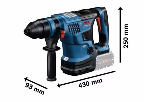 BOSCH MŁOT SDS+ GBH 18V-34 CF SOLO 5,8J +UCHWYT 13mm WALIZKA