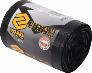 VOREL WORKI SUPER MOCNE NA ODPADY 35l  30µm /50szt.