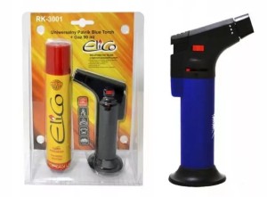 ELICO PALNIK GAZOWY RK-3001+ GAZ 90ml BLUE TORCH
