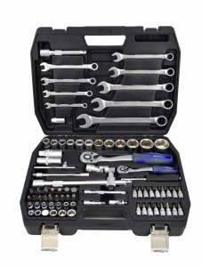ADLER ZESTAW KLUCZY 1/2"-1/4"  82el.