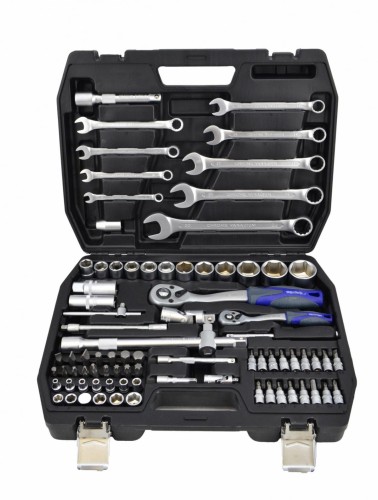 ADLER ZESTAW KLUCZY  1/2"-1/4" 82el.