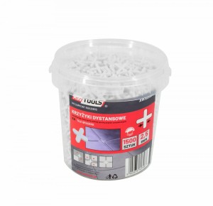AWTOOLS KRZYŻYKI DYSTANSOWE 3,0mm / 1500szt.WIADERKO