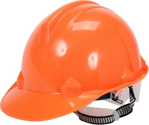 VOREL KASK OCHRONNY POMARAŃCZOWY HDPE