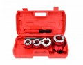 AWTOOLS GWINTOWNICA DO RUR 4szt. 1/2", 3/4", 1", 1-1/4"  ZESTAW WALIZKA