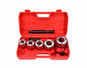 AWTOOLS GWINTOWNICA DO RUR 5szt.3/8", 1/2", 3/4", 1", 1-1/4"  ZESTAW WALIZKA
