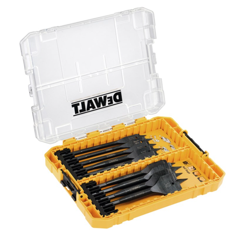 DEWALT WIERTŁO ŁOPATKOWE KPL. 9szt.