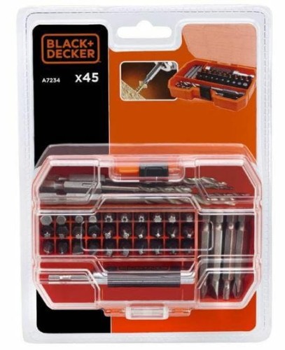 BLACK+DECKER ZESTAW AKCESORIÓW  45szt.