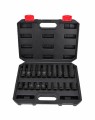 AWTOOLS  ZESTAW NASADEK UDAROWYCH KRÓTKICH I DŁUGICH 1/2" 20cz. BLACK LINE