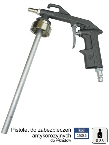 ADLER PNEUMATYCZNY PISTOLET ANTYKOROZYJNY DO WKŁADÓW