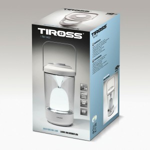 TIROSS LAMPKA KEMPINGOWA LED TS1982 Z FUNKCJĄ POWER BANK