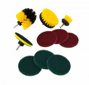 AWTOOLS SZCZOTKI DO CZYSZCZENIA NA WKRĘTARKĘ10szt.
