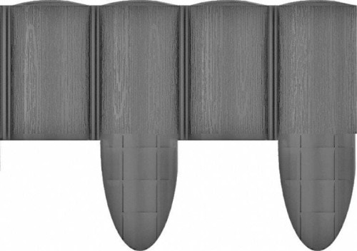 CELLFAST PALISADA OGRODOWY  8,5cm*2,4mb GRAFIT ECO