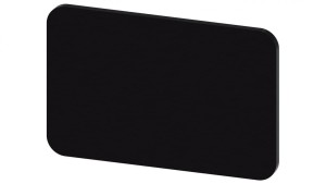 Etykieta samoprzylepna 17.5x27mm czarna bez inskrypcji do samodzielnego opisu SIRIUS ACT 3SU1900-0AD16-0AA0 /10szt./