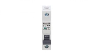 Wyłącznik nadprądowy 1P B 6A 4,5kA AC SCHELINGER A02-G7-1P-B06