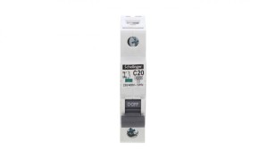 Wyłącznik nadprądowy 1P C 20A 4,5kA AC SCHELINGER A02-G7-1P-C20