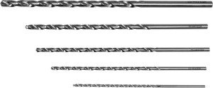 YATO WIERTŁO DO METALU HSS kpl. 5szt./3-8mm/DŁUGIE