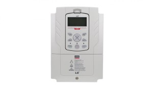 Przemiennik częstotliwości LS Electric H100, 3-fazowy, moc 2,2kW, wbudowany filtr EMC, Modbus 6731002700 LV0022H100-4COFN