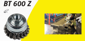 KLINGSPOR SZCZOTKA GARNKOWA  65mm M14 BT600Z DRUT SKRĘCANY
