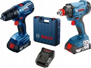 BOSCH ZESTAW COMBO 18V (GDX 180-LI, GSR 18V-50) 3x5,0Ah ...